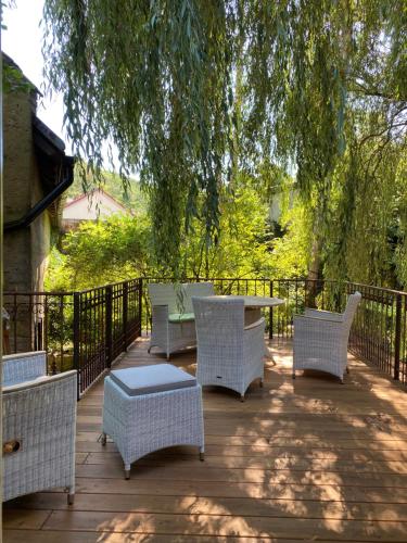 Balkons/terase, rheinhessen-landhaus in Siefersheim