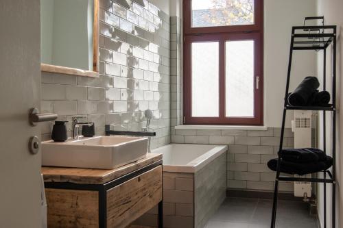 Große familienfreundliche Wohnung in Dresden, Drážďany (fotografie 4)