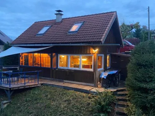 Kletterhütte Sächsische Schweiz in Hohnstein, Deutschland