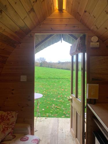 Ceridwen Glamping, double decker bus and Yurts