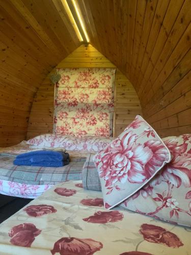 Ceridwen Glamping, double decker bus and Yurts