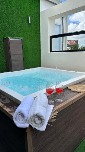 Bañera de hidromasaje, Studio 27 in Santo Domingo