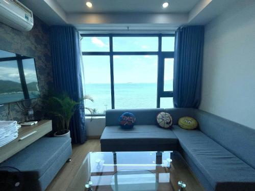 Two-Bedroom Apartment with Ocean View room in Royal Nha Trang Beachfront Apartment