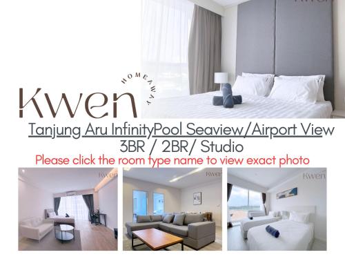 KWEN Suites-Tanjung Aru InfinityPool Seaview/Airport View Kota Kinabalu