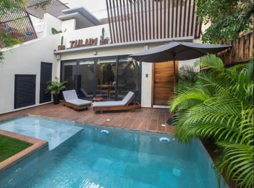 New Villa 4BR private pool & jacuzzi TULUM Veleta in Tulum, Mexico