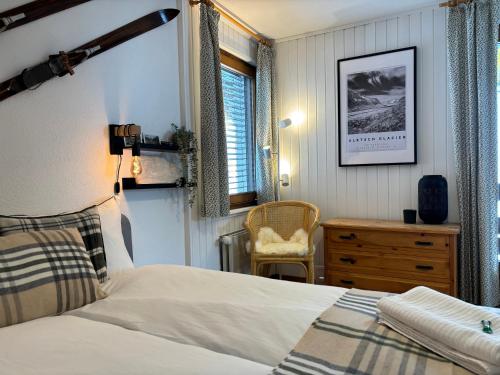 Charming studio, Bettmerhorn view, Bettmeralp (fotografie 3)