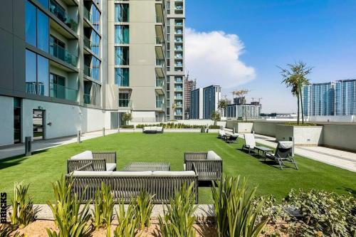 Sleek One Bed Sobha Creek Vistas Reserve, Sobha Hartland, Dubái (foto 4)