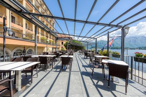 Restaurant, Hotel Bazzoni in Tremezzo