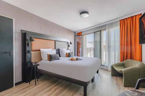1 double bed