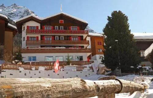 Hotel Alpina in Grächen, Schweiz