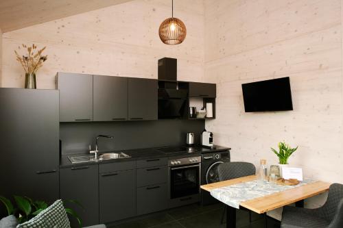 設施, Ferienwohnung HolzGenuss in 萊爾貝格