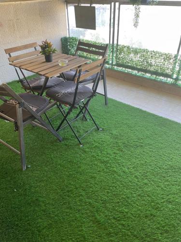 Balkon/Terrasse, The Center of the Negev - Neer Soroka Hospital & BGU in Beer Sheva