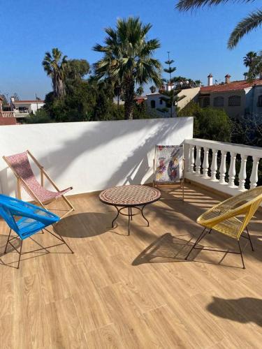 Balkon/terasa, Villa entière Dar Baida Plage David Bouznika (Villa entiere Dar Baida Plage David Bouznika) in Bouznika