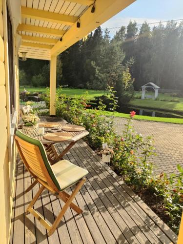 Viesu un ciemiņu brīvdienu māja Villa VĒJROZES (Viesu un cieminu brivdienu maja Villa VEJROZES) in Melturi