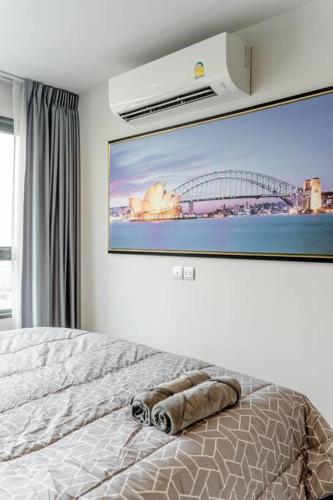 1 BR plus@42th FL /2-3 min walk to BTS MRT Ladprao, Bangkok (foto 7)