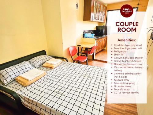 1 queen bed