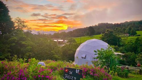 景觀, Poas Volcano Observatory Lodge & Glamping in 普阿西多