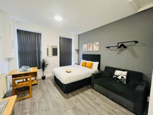 Urban and stylish Central Studio Apartment in Liverpool with high speed free wifi