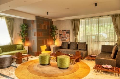 ล็อบบี้, Udaan Olive Hotel & Spa, Pelling in เปลลิง