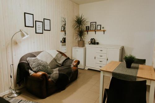 廚房, Sauna apartment / Pirts apartamenti in 塔爾西