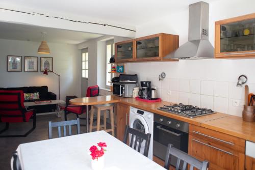 virtuve, La Ferme du Mesnil - Maison familiale in Bezu-Saint-Eloi