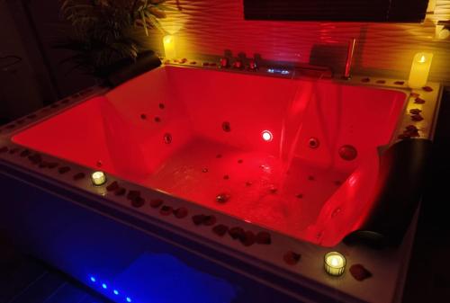 Levasion romantique loft jacuzzi et jardin privatif à 20 minutes de Paris et 10 minutes Stade de France Wifi Netflix