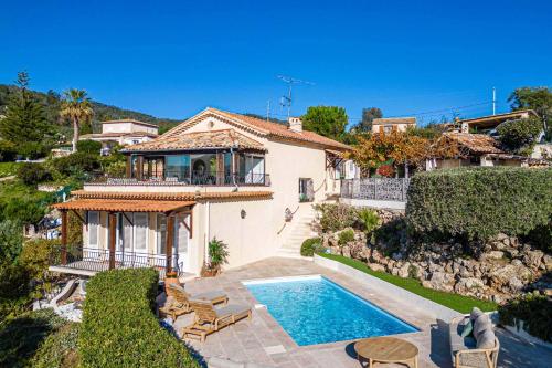 Villa Laubou - Pool - sea view - Mandelieu La Napoule - Location saisonnière - Mandelieu-la-Napoule