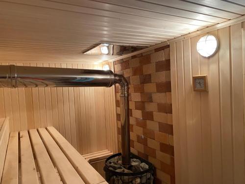 Sauna, Riverside Rancho guest house in Lermontov
