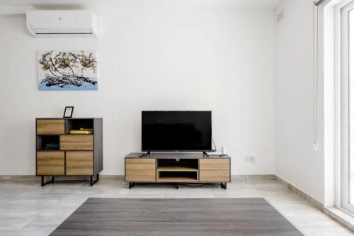 F12 Room 1, Private Room two single beds shared bathroom in shared Flat, Msida (fotografie 7)