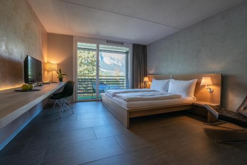 Hotel des Alpes in فلايمز