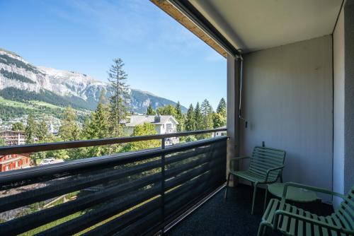 منظر, Hotel des Alpes in فلايمز