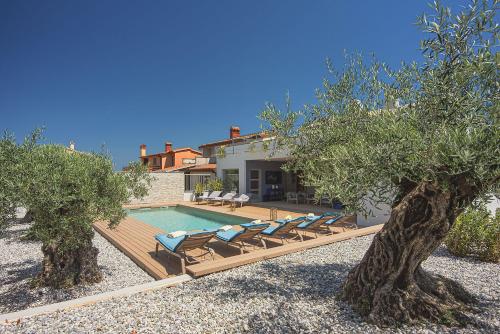 Traumvilla mit Blick auf die Brijuni Inseln, privatem Pool, Štinjan (fotografie 2)