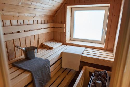 Sauna, Hus im Lee un Luv in Olpenitz