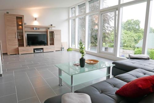 Koplietošanas atpūtas telpa ar TV, Ferienhaus Richter in Boren