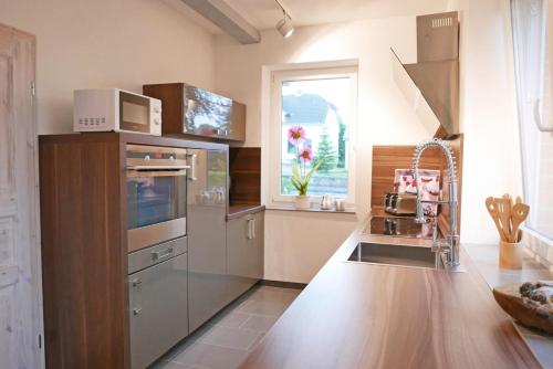 virtuve, Ferienhaus Richter in Boren