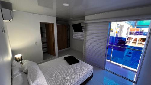 1 double bed