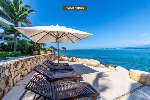 Luxurious 3BR Condo with Private Beach and Club in Puerto Vallarta, Mexico