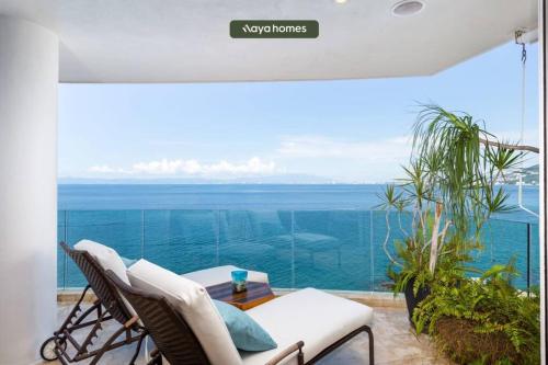 Luxurious 3BR Condo with Private Beach and Club in Puerto Vallarta, Mexico