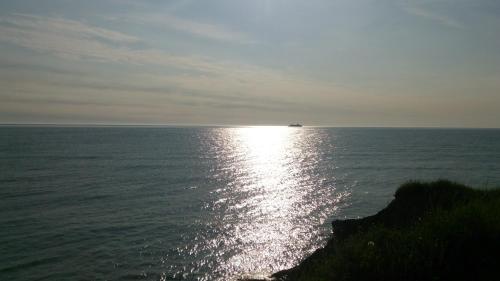Strand, Les Cabines sur Mer in Cap-des-Rosiers (QC)