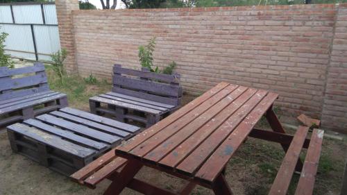 Guacala,Villa Cura Brochero, cabaña 2 cabaña con dormitorios,8pax