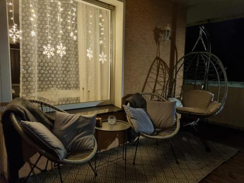 Erkély/terasz, 2-Zimmer I Küche I Balkon I WLAN I Prime I Parken (2-Zimmer I Kuche I Balkon I WLAN I Prime I Parken) in Lünen