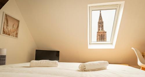 Nid cosy au centre ville, vue magique cathédrale, Strasbourg (photo 7)