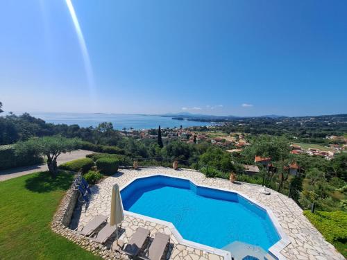 Villa Galini near Ipsos with Private Pool