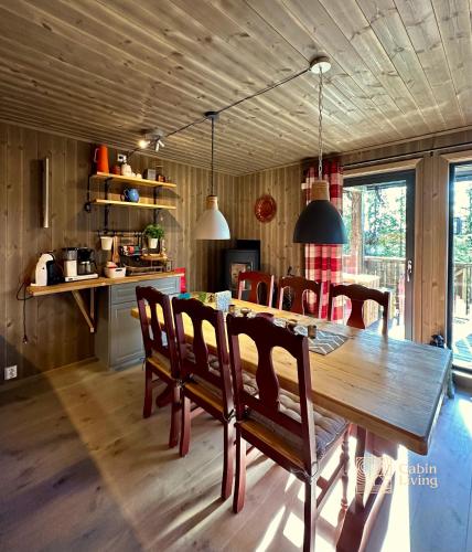 Cozy apartment ski in out, BBQ & Wifi Sjusjøen in Sjusjøen