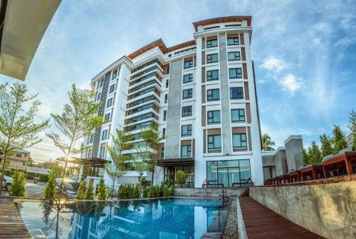 エントランス, S パーク デザイン ホテル (S Park Design Hotel) in ヴィエンチャン