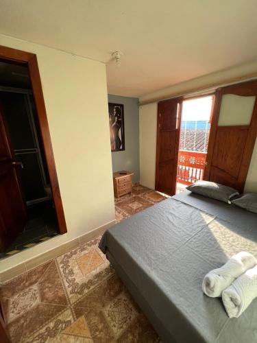 1 double bed