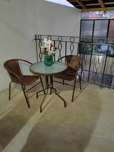 Balkon/terasa, Casa petirrojo - habitaciones en Pátzcuaro (Casa petirrojo - habitaciones en Patzcuaro) in Vasco de Quiroga