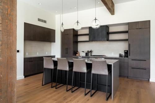 Kitchen, 212 LakeLodge by Moonlight Basin Lodging in Big Sky (MT)