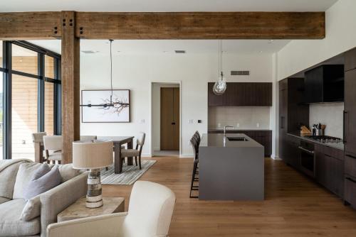 Kitchen, 212 LakeLodge by Moonlight Basin Lodging in Big Sky (MT)