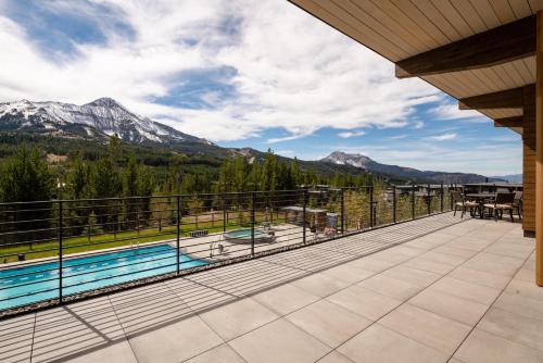 Balcony/terrace, 212 LakeLodge by Moonlight Basin Lodging in Big Sky (MT)